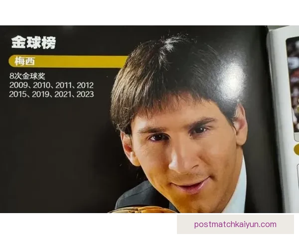 梅西最年轻金球奖得主纪录保持至今